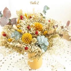 Bouquet de fleurs séchées L PAULINE