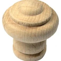 Bouton bois rustique 31 BIS nature de diamètre 40 mm BROS 31BB40N