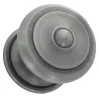 Bouton Boule de porte d'entrée rustique argent antique
