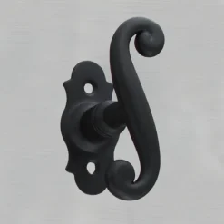 Bouton de fenêtre fer forgé COQ noir