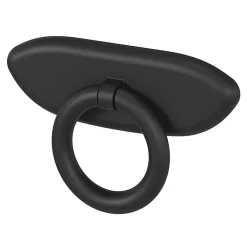 Bouton de meuble Armel GoodHome noir Ø6cm x l.3.7cm x H.1cm
