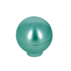 Bouton de meuble arrondi Ferel vert foncé Ø2.7cm x P.2.9cm