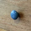 Bouton de meuble arrondi GoodHome Porcelaine Vras violet Ø3.2cm x p.2.5cm