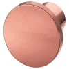 Bouton de meuble arrondi GoodHome Dotz or Ø3cm x l.3cm x h.2.4cm x p.2.4cm