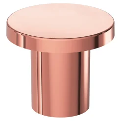 Bouton de meuble arrondi GoodHome Dotz or Ø3cm x l.3cm x h.2.4cm x p.2.4cm