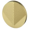 Bouton de meuble arrondi Garlan or ⌀.34mm x L.34mm