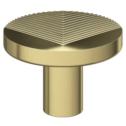 Bouton de meuble arrondi Garlan or ⌀.34mm x L.34mm