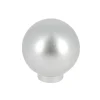 Bouton de meuble arrondi Ferel gris Ø2.7cm x l.2.7cm x h. 2.7cm x p.2.9cm