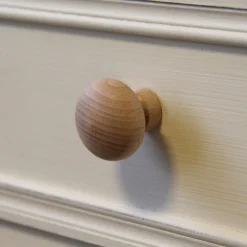 Bouton de meuble arrondi pine Ø3.3 CM