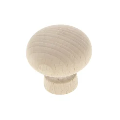 Bouton de meuble arrondi pine Ø3.3 CM