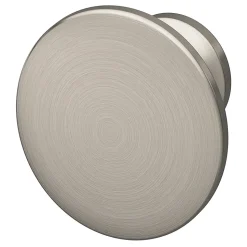 Bouton de meuble arrondi GoodHome Primel gris Ø2.9cm x l.2.9cm x h. 2.1cm x p.2.1cm