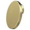 Bouton de meuble arrondi GoodHome Minzh or Ø3.5cm x l.3.5cm x h.2cm x p.2cm