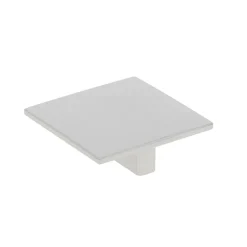 Bouton de meuble carré Maden gris L.54 x l. 54mm