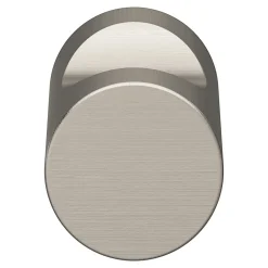 Bouton de meuble cylindre gris Dizel GoodHome Ø2 x P.2,5 cm