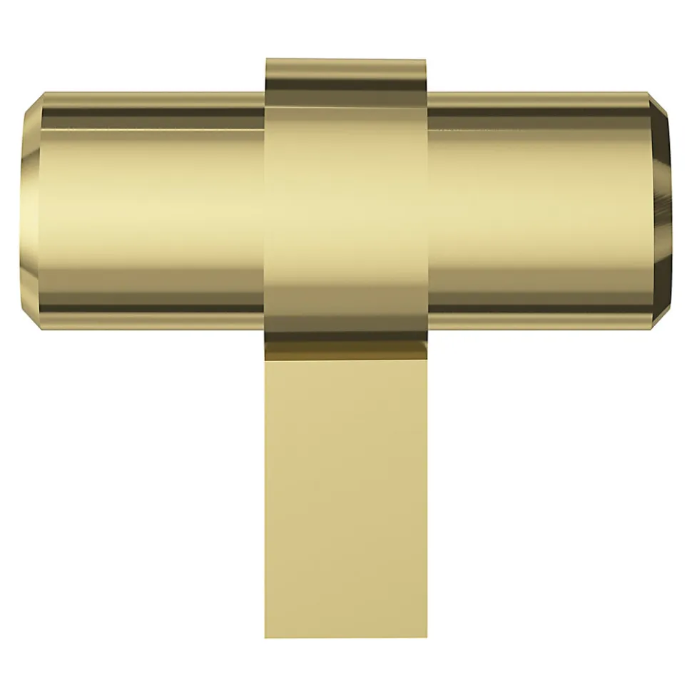 Bouton de meuble en T Kerver GoodHome or Ø4 x l.1,8 x h. 3.4 cm