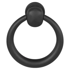 Bouton de meuble ergonomique Kilhog GoodHome mat noir Ø3.5 x l.3,5 cm x h. 3.6 cm