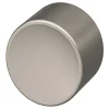 Bouton de meuble GoodHome Prat gris Ø3cm x l.3cm x h.2.8cm x p.2.8cm