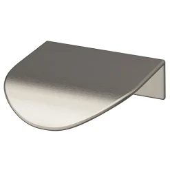 Bouton de meuble GoodHome Mehaban gris Ø4cm x l.4.3cm x H.1.2cm