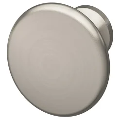 Bouton de meuble GoodHome Prat gris Ø2.9cm x l.2.9cm x h.2.5cm x p.2.5cm
