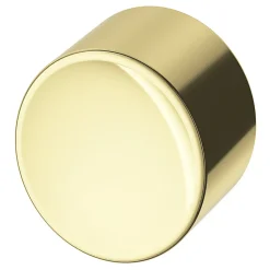 Bouton de meuble GoodHome Prat or Ø3cm x l.3cm x h.2.8cm x p.2.8cm