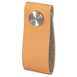 Bouton de meuble GoodHome Hezo marron l.2.6cm x h.6.4cm x p.1.8cm