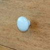 Bouton de meuble GoodHome Porcelaine Vras vert Ø3.2cm x p.2.5cm