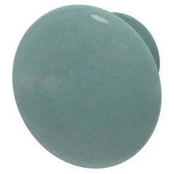 Bouton de meuble GoodHome Porcelaine Vras vert Ø3.2cm x p.2.5cm