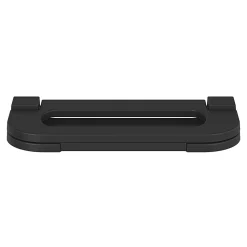 Bouton de meuble Govlin GoodHome mat noir Ø8 x l.0,7 x h. 3.5 cm