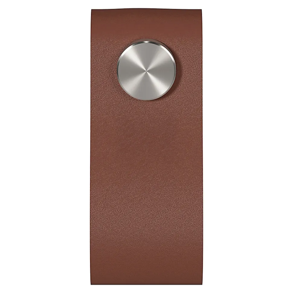 Bouton de meuble Hezo GoodHome Marron foncé l.2,6 x h. 6.4 cm