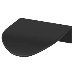 Bouton de meuble Mehaban GoodHome noir Ø4cm x l.4.3cm x H.1.2cm
