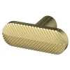 Bouton de meuble ovale GoodHome Garlan or Ø4.5cm x l.1.5cm x h.2.7cm x p.2.7cm
