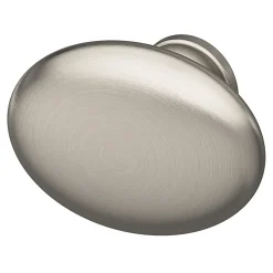 Bouton de meuble ovale Govlin gris ⌀.30mm x L.20mm