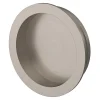Bouton de meuble ovale GoodHome Minzh gris Ø3.5cm x l.2.5cm x h.2cm x p.2cm