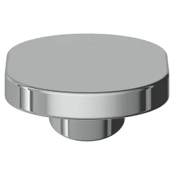 Bouton de meuble ovale Minzh gris ⌀.35mm x L.25mm