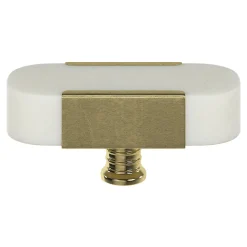 Bouton de meuble ovale Rubian multicolore L.53mm