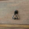 Bouton de meuble Rohan blanc Ø x l.3.7cm x h. 5.2cm x p.1cm