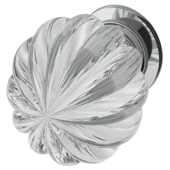 Bouton de meuble Ruis GoodHome effet chromé Ø3cm x H.3.8cm