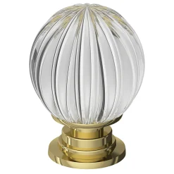 Bouton de meuble Ruis GoodHome effet or Ø3cm x H.3.8cm