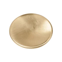 Bouton de meuble zamac diamètre 40 mm laiton satiné lot de 12 piéces
