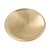 Bouton de meuble zamac diamètre 60 mm laiton satiné lot de 12 piéces
