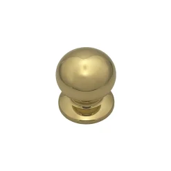 Bouton fixe de tirage de porteLot de 6 D70 mm en Laiton avec système de fixation