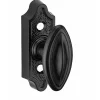 Bouton rustique pour fenêtre, carré 7mm, noir - THIRARD