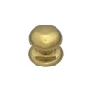 Bouton tirant de porte fixe en laiton D70 mm Laiton poli