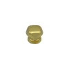 Bouton tirant de porte fixe D60 mm en aluminium Or poli - breveté
