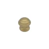 Bouton tirant de porte fixe D60 mm en aluminium Bronze poli - breveté