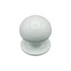 Bouton tirant de porte fixe D70 mm en aluminium BLANC RAL 9010 - breveté