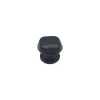 Bouton tirant de porte fixe D60 mm en aluminium Marron foncé - breveté