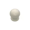 Bouton tirant de porte fixe en nylon D70 mm blanc RAL 9010