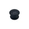 Bouton tirant de porte fixe D80 mm en aluminium Noir - breveté - lot de 6 boutons