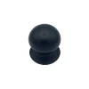 Bouton tirant de porte fixe D70 mm en aluminium Noir - breveté - lot de 6 boutons